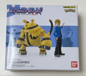 포켓몬 스케일 월드 덴지, 엘레키블 미개봉 새상품 프리미엄 반다이