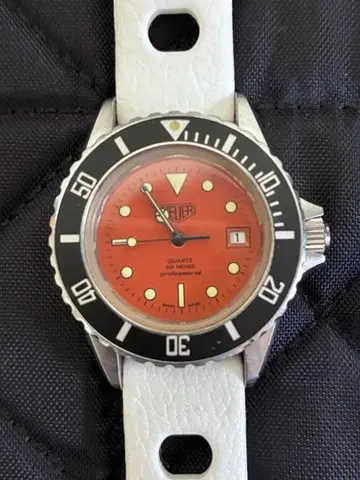 컨디션 최상! 모두 정품! HEUER 980.016 프로페셔널 200M