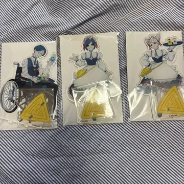 도시전설 해체 센터 아크릴 스탠드 파보테리아 3종