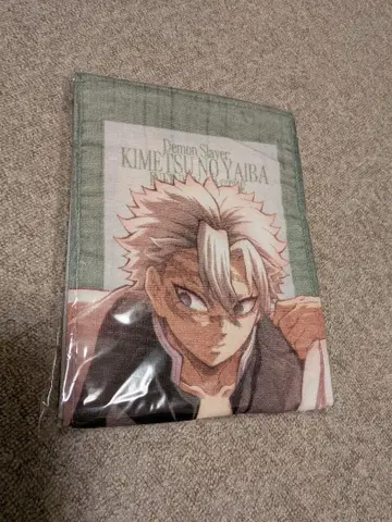 귀멸의 칼날 무한성 편 머플러 타월 시나즈가와 사네미