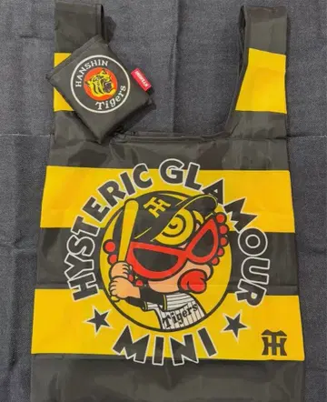 히스테릭 미니 한신 타이거즈 콜라보 에코백 가챠 히스미니