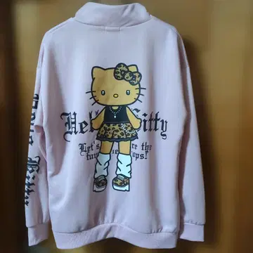 (새상품) 헬로키티 집업 자켓 핑크 블랙갸루 아베일