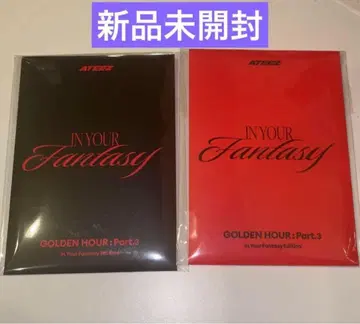 ateez in your fantasy 미개봉 새상품 앨범 poca 2장