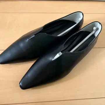 [ 새상품 ] NANO universe V컷 2way 플랫슈즈