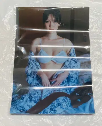 [미개봉] DMM 온라인 크레인 게임 한정판 치마키 A3 클리어 포스터