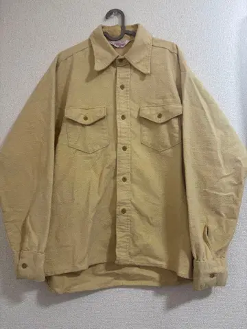 무지 샤모아 아크로스 셔츠 70s