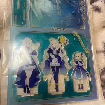 에밀리아의 생일 생활 2024 디오라마 아크릴 스탠드