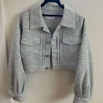 FRAY I.D 트위드풍 크롭 자켓