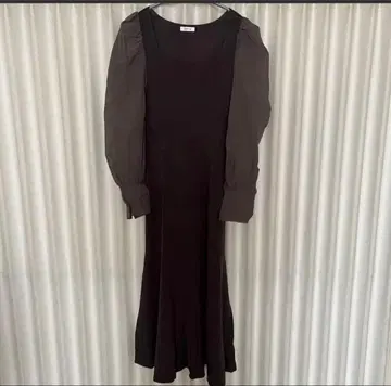 FRAY I.D 니트 원피스