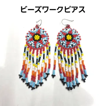 Mm-12 비즈워크 귀걸이 히피 인디언 스타일
