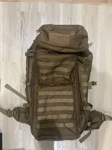마딩탑 75L 밀리터리 가방 베이지