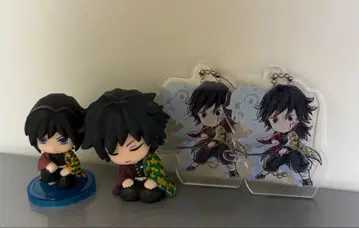 귀멸의 칼날 토미오카 기유 제일복권 아크릴 키링 가챠가챠 마스코트