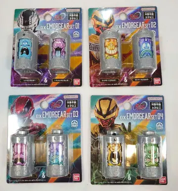 미개봉 새상품 우주형사 갸반 인피니티 DX 에모루기어 세트 01~04