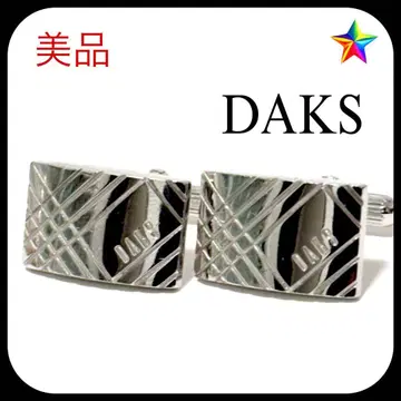 새상품급 닥스 커프스 실버 커프 링크스 멋짐
