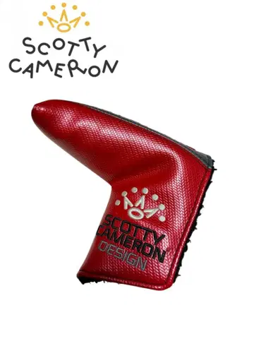 [ 정품 ] 스카티 카메론 퍼터 커버 핑형 타이틀리스트 레드 x 그레이