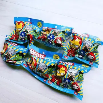 [ 묶음 구매 환영 ] MARVEL 마블 배스볼 마스코트 포함 6개 세트