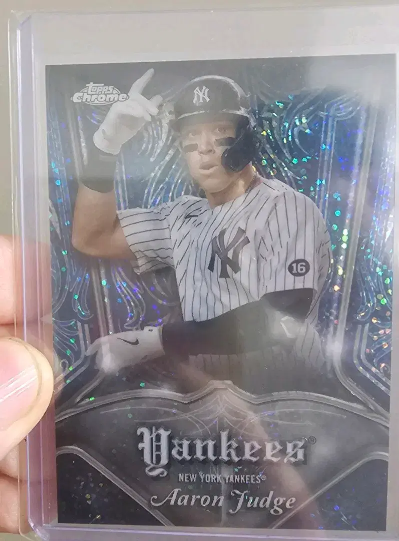 뉴욕 양키스 크롬 애런 저지 (Aaron Judge) 야구 카드