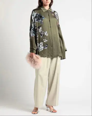 DRIES VAN NOTEN 플라워 무늬 셔츠 드리스반노튼