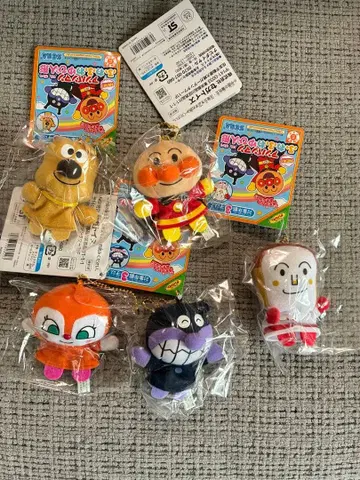 호빵맨 손가락 인형 5개 세트