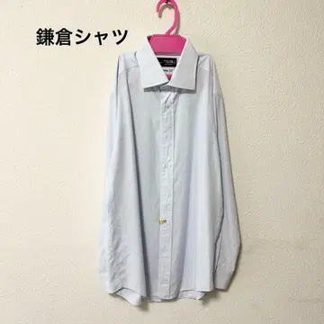 클리닝 완료 가마쿠라 셔츠 40-84 수피마 110 슬림핏 무지