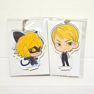 미라큘러스 레이디버그&샤 노와르 펠릭스 아크릴 스탠드