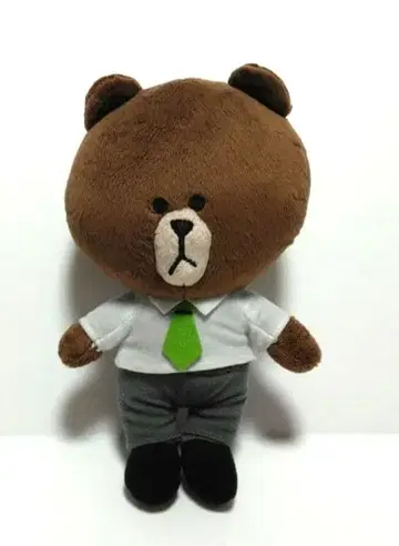 LINE FRIENDS 브라운 곰 봉제 인형