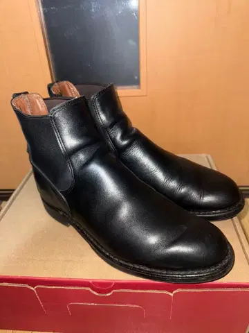 레드윙 9079 단종 RED WING 블랙 사이드 고어 부츠 가죽