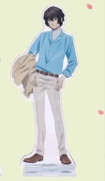 문호 스트레이독스 스시로 콜라보 한정판 아크릴 스탠드 다자이 오사무