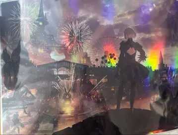 니어 오토마타 오로라 아트