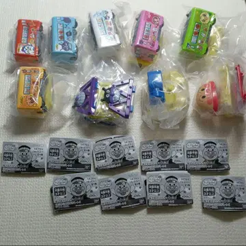 [ 3 ] 꼬마 자동차 붕붕 호빵맨 캐릭터 레일 4종 총 9개 컴플리트