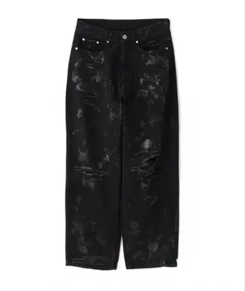 FR (13) NDS HDK 데미지 와이드 팬츠