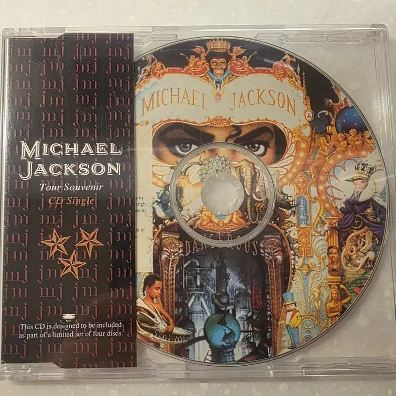 마이클 잭슨 투어 싱글 픽쳐 CD Michael Jackson 마이클잭슨