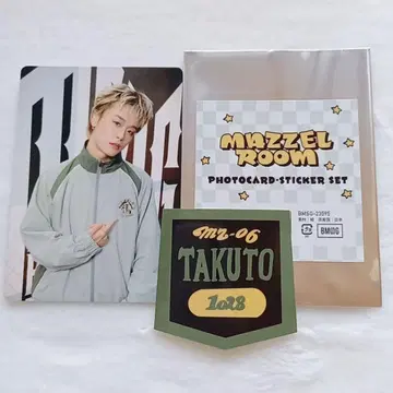 MAZZEL 마제베야 TAKUTO 포토 카드