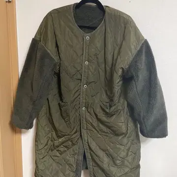 merry jenny 퀼팅 자켓 카키