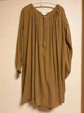 포르테 포르테 코튼 개더 튜닉