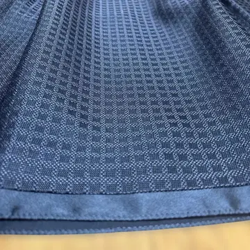 Paul Stuart 광택 블랙 무릎 아래 기장 스커트 사이즈 4