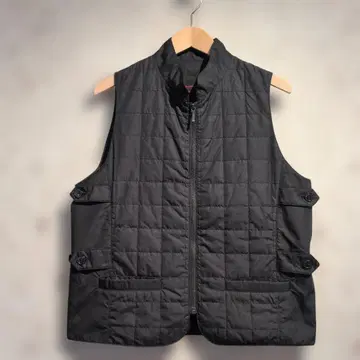 90s MR.JUNKO 블랙 퀼팅 베스트 코시노 준코