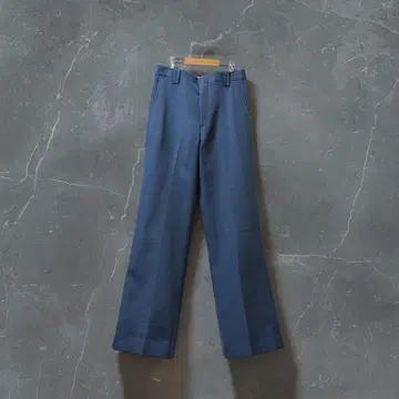 70s 플레어 슬랙스 로켓 TALON 센터 프레스 블루 그레이