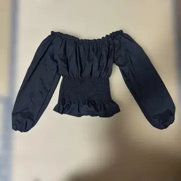 오프숄더 블랙 상의 M 사이즈