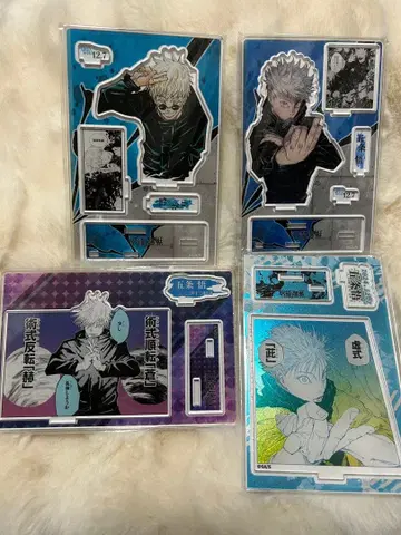 주술회전 고죠 사토루 생일 명장면 디오라마 피규어 아크릴 스탠드 아크스타