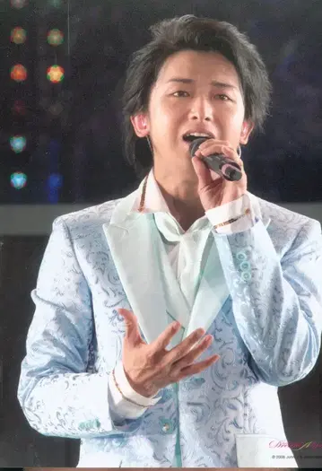 아라시 08년 Dream A Live 오노 사토시 공식 사진 *1장