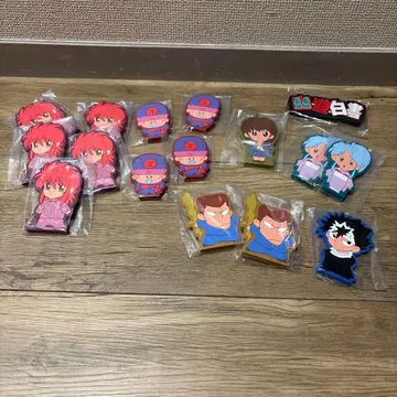 제일복권 유유백서 I상 러버 스탠드 묶음 판매 16점