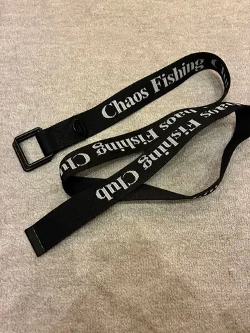 Chaos Fishing Club 로고 벨트