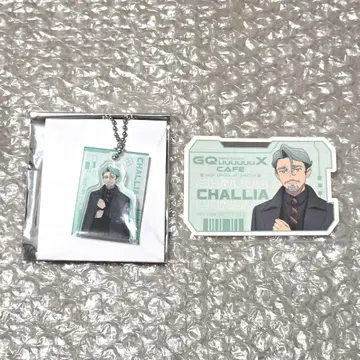 GQuuuuuuX 지크 액스 카페 아크릴 키링 스티커 샤리아