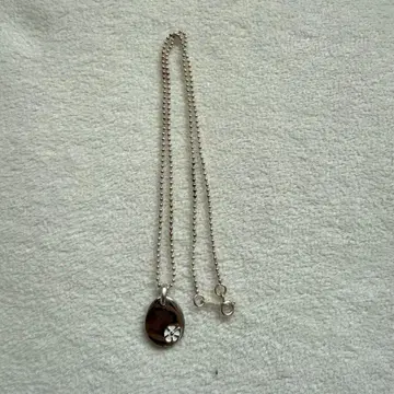 하와이안 주얼리 드롭형 목걸이 하이비스커스 SV925