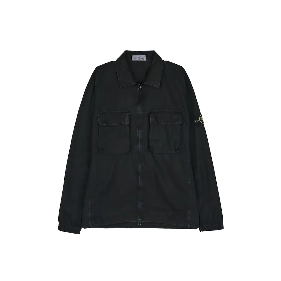 Stone Island 旧款效果衬衫 黑色