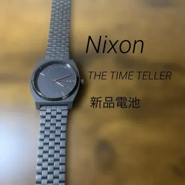 Nixon 닉슨 손목시계 새상품 배터리 타임테러 블랙 새상품급