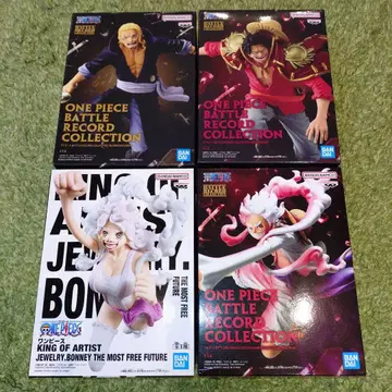원피스 배틀 레코드 컬렉션 킹 오브 아티스트 피규어 4점