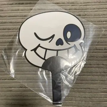 [미사용품] 샌즈 부채 언더테일 Undertale Fangamer