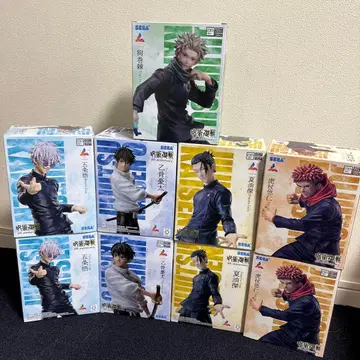 라운드원 한정판 주술회전 피규어 오코츠 고죠 게토 이타도리 쿠기나키